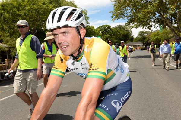 Simon Gerrans right after the race